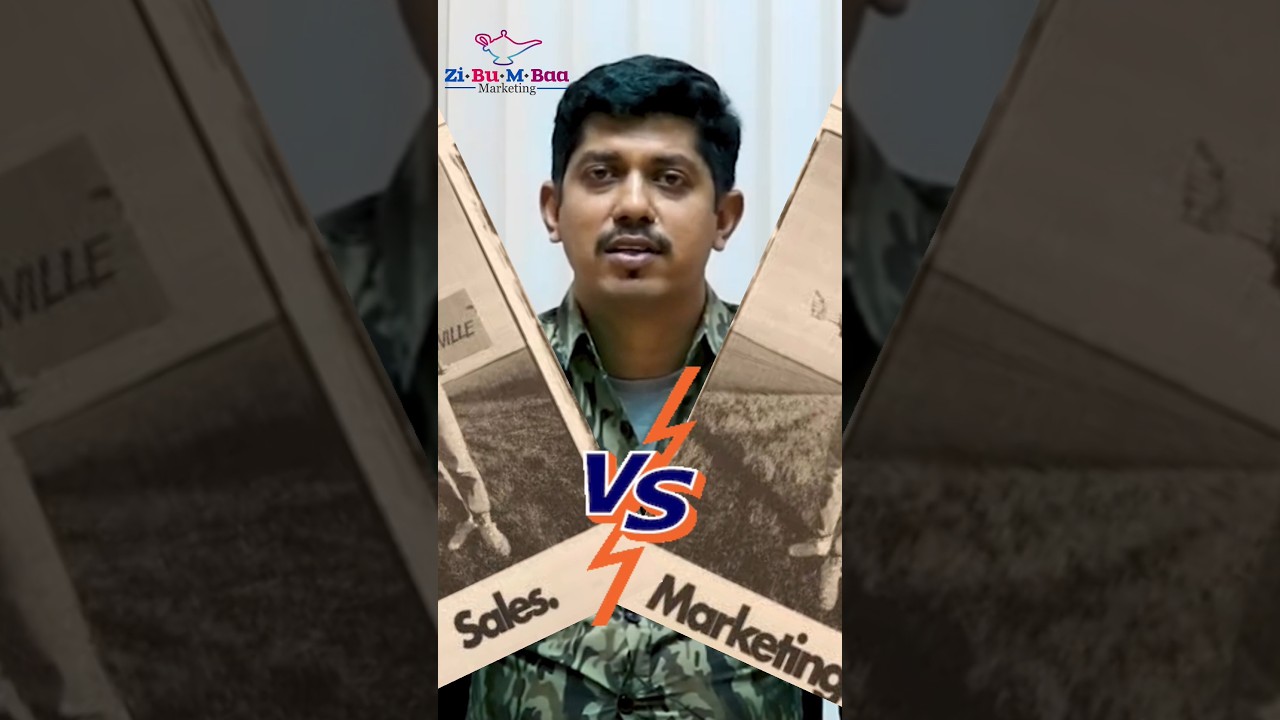 Sales Vs Marketing Explained in Tamil