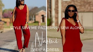 Naomi View B Jumpsuit Sew Along
