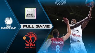 medi Bayreuth v Hapoel Haifa | Full Game - FIBA Europe Cup 2021