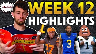 10 LESSONS LEARNED from Week 12 Fantasy Football + Week 13 Waiver Wire Pickups