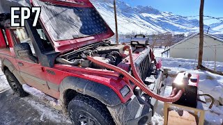 Never Seen Such Crazy Winter In My Life | Mahindra THAR Winter Spiti 2022 EP7