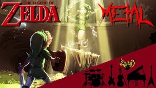 The Legend of Zelda - Lost Woods / Saria's Song 【Intense Symphonic Metal Cover】 chords