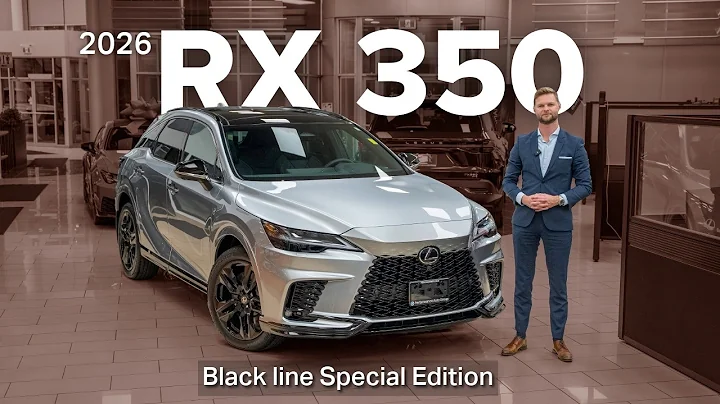 2026 Lexus RX 350 - What's new and should you buy one?! Featuring Blackline Special Edition