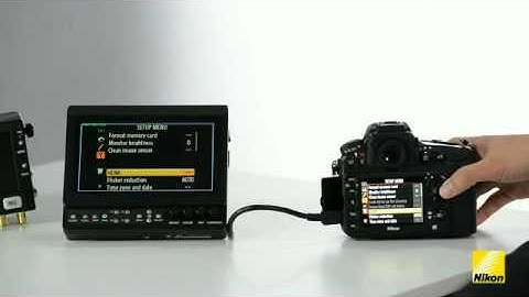 Video Features in the D800 HD-SLR Camera (English)