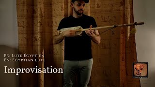 Egyptian New Kingdom lute - Improvisation by Claudio Quadros