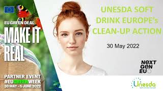 UNESDA Soft Drinks Europe's clean-up action in Brussels - #EUGreenWeek2022 screenshot 4