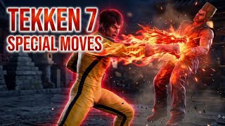 TEKKEN GAME CHARACTERS SPECIAL RAGE ART MOVES |  MOBILE GAMING 