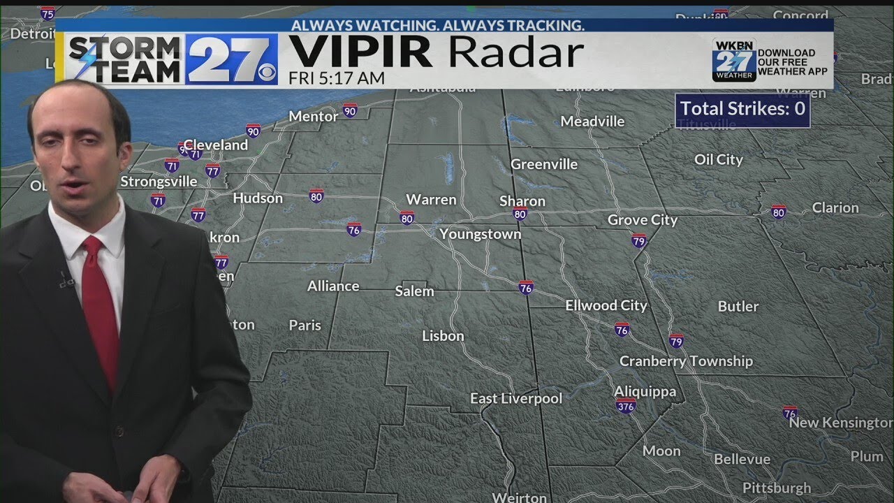 Warm and breezy Friday - YouTube