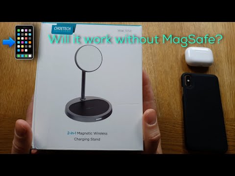 2-in-1 Magnetic Wireless MagSafe Charger from CHOETECH - unboxing and test!