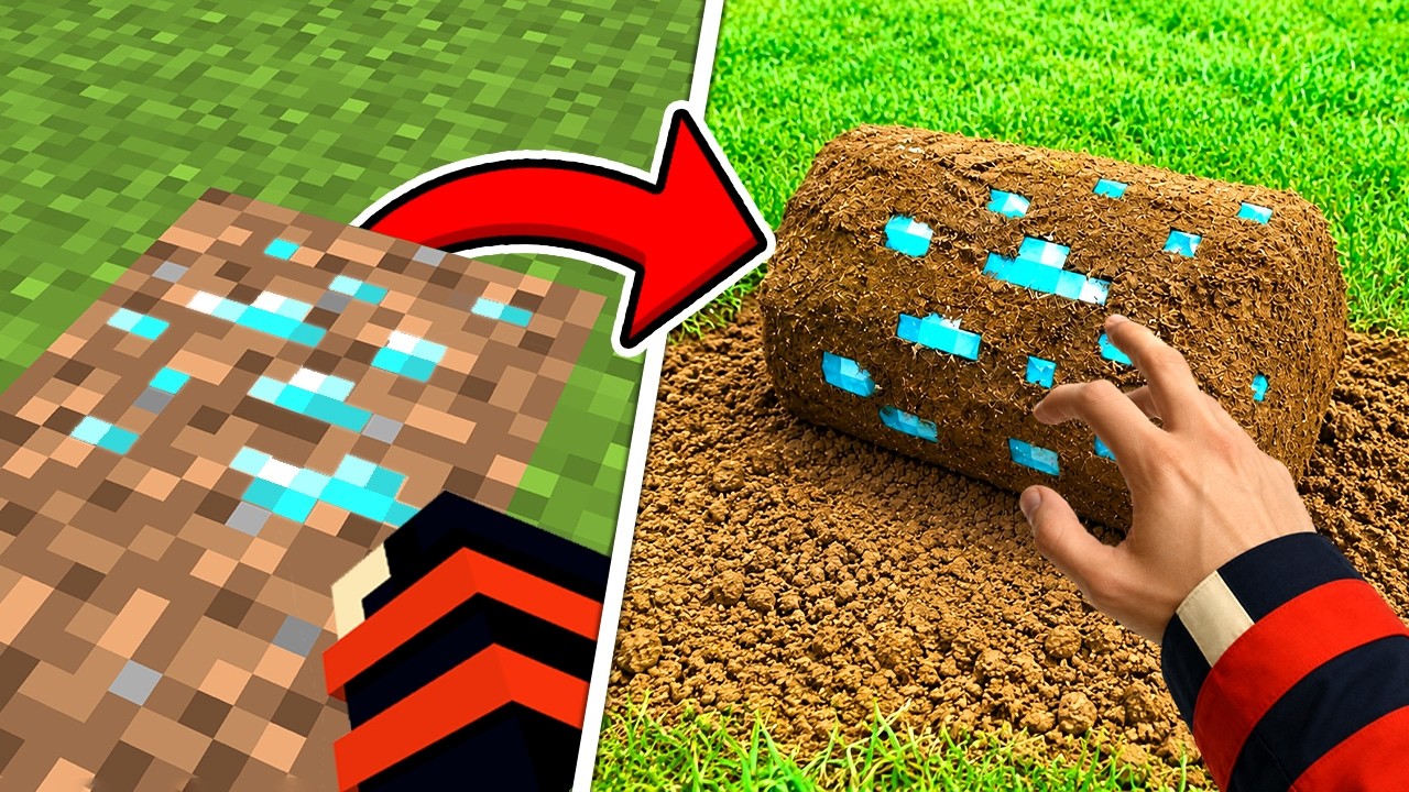 Minecraft, But Your Hearts = Realism