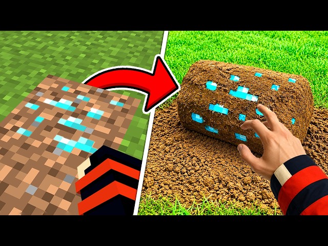 Minecraft, But Your Hearts = Realism