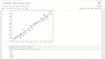 The Spark Foundation #task1 (Supervised Learning)