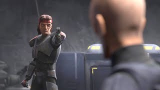 Hunter talks with Crosshair - Star Wars: The Bad Batch - Season 1 Episode 15