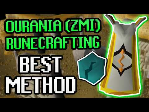 Best Runecrafting Training Method - ZMI/Ourania Runecrafting Guide AFK & Great XP Rates (OSRS 2026)