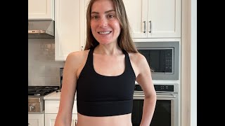 AegisChic Strappy Sports Bra for Women Yoga Sports Bras Criss-Cross Back Workout Medium Support with