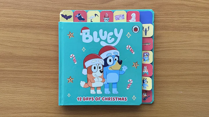 Bluey 12 Days of Christmas: Read Aloud and Sing-a-Long Book for Children and Toddlers