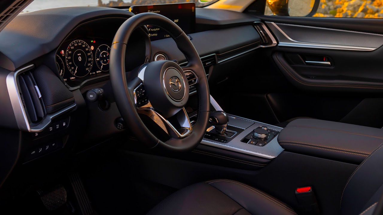 ⁣The New 2023 Mazda CX-60 – Handsome Interior Design