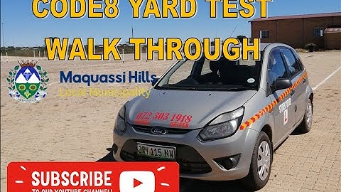 CODE8 YARD TEST WALK THROUGH