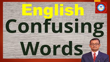 CONFUSING WORDS || MOST CONFUSING WORDS IN ENGLISH ||ENGLISH VOCABULARY || EX- PRINCIPLE/PRINCIPAL
