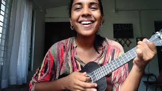 Video thumbnail of "ONDRA RENDA AASAIGAL UKELELE COVER"