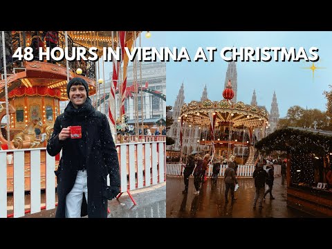 48 HOURS IN VIENNA CHRISTMAS MARKETS | THIS WAS THE MOST FESTIVE PLACE I HAVE BEEN TO | VLOGMAS