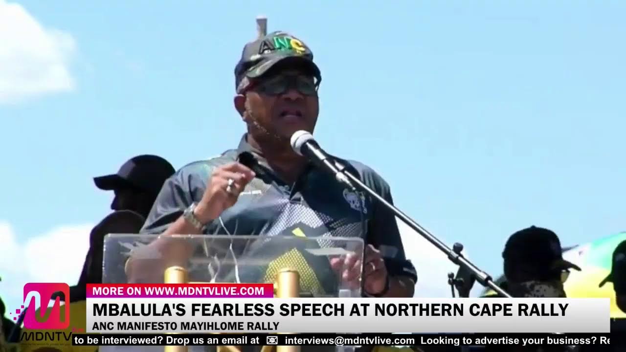 Must-Watch: ANC SG Fikile Mbalula's Powerful Speech!