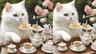 #cat tea party | #youtube cat tea party | #funnycats #pet #cutecat  #newsong #bollywood #cute #song
