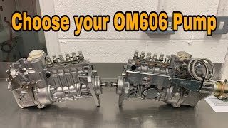 Luke helps you CHOOSE the CORRECT Diesel Injection Pump for your OM606. Plus Unboxing a new build.