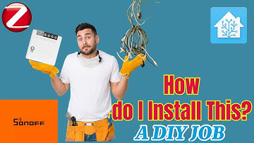 Sonoff ZBmini: How to actually install it? DIY Tutorial