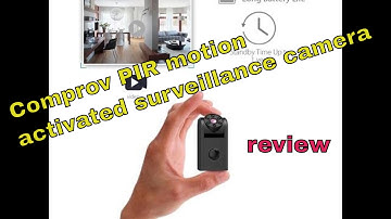 PIR Comprov surveillance motion activated spy camera review