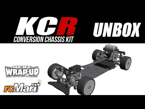 Wrap Up Next KCR Conversion Chassis Kit Black For Yokomo YD-2 0565-FD Unbox!