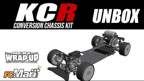 Wrap Up Next KCR Conversion Chassis Kit Black For Yokomo YD-2 0565-FD Unbox!