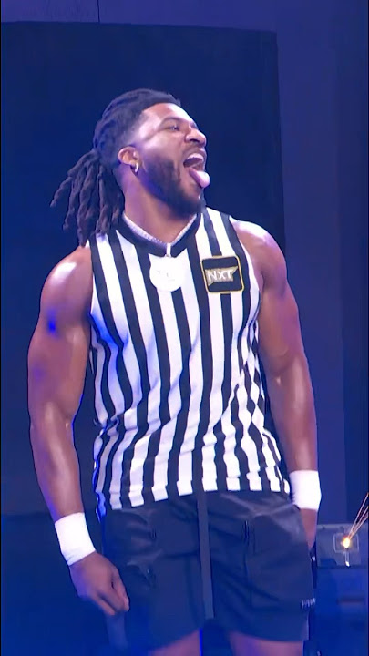 Trick Williams will be the Special Guest Referee for the NXT Championship Match at #NXTNoMercy! 😱