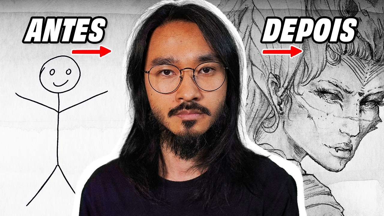 Desenho para Iniciantes Como Evoluir 5 Anos em 5 Meses