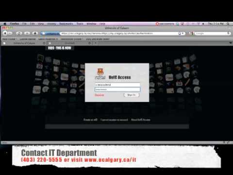 My UofC Login