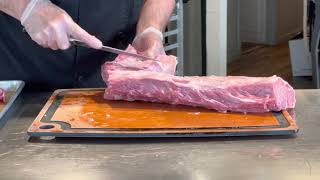 Breaking Down a New York Strip Loin with Chef Bob