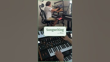 BIG MOOG FILTER SWEEPS | Songwriting with Alec