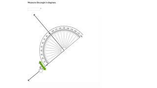 Measuring angles using a protractor (Hindi)