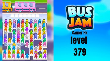 Bus jam level 379 hard level Walkthrough Solution 