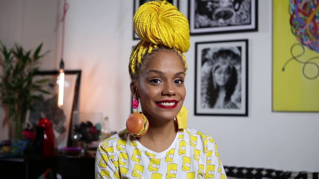 Featured image of post Box Braids Amarelo This type of hairstyle is best described as protective style