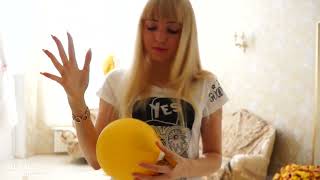 Alla Alex Popping Ballons Wiht Fingernails