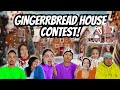 GINGERBREAD HOUSE COMPETITION WITH THE FAMILY! | Vlogmas Day 4