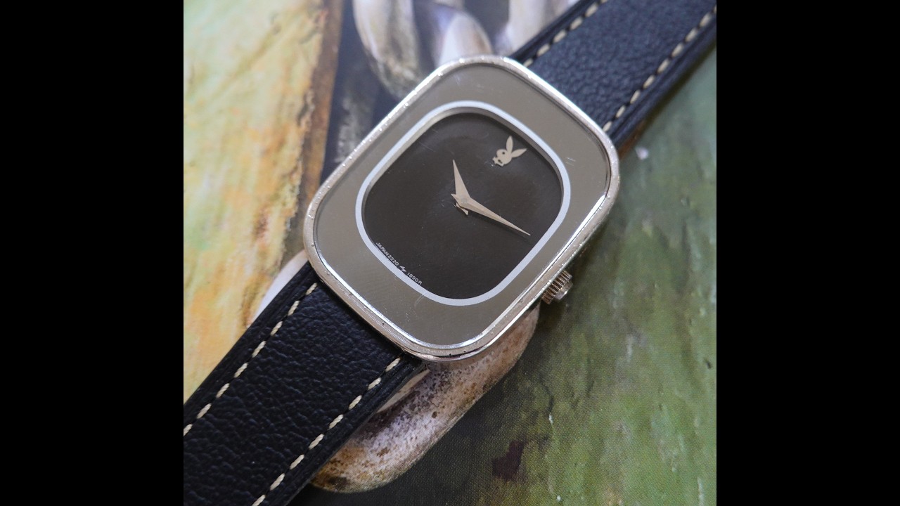超希少 1978年製 セイコー×プレイボーイ 手巻き式 ユニセックス 箱付 1978 Seiko Playboy unisex vintage manual wind watch with original