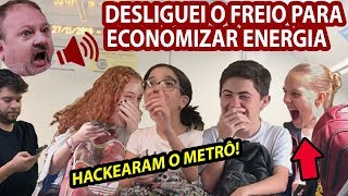 COLOQUEI A VOZ DO JACQUIN NO METRÔ (DESLIGUEI O FREIO)