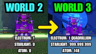NOOB to PRO - World 3 COMPLETION | Roblox Untitled Button Simulator [F2P]