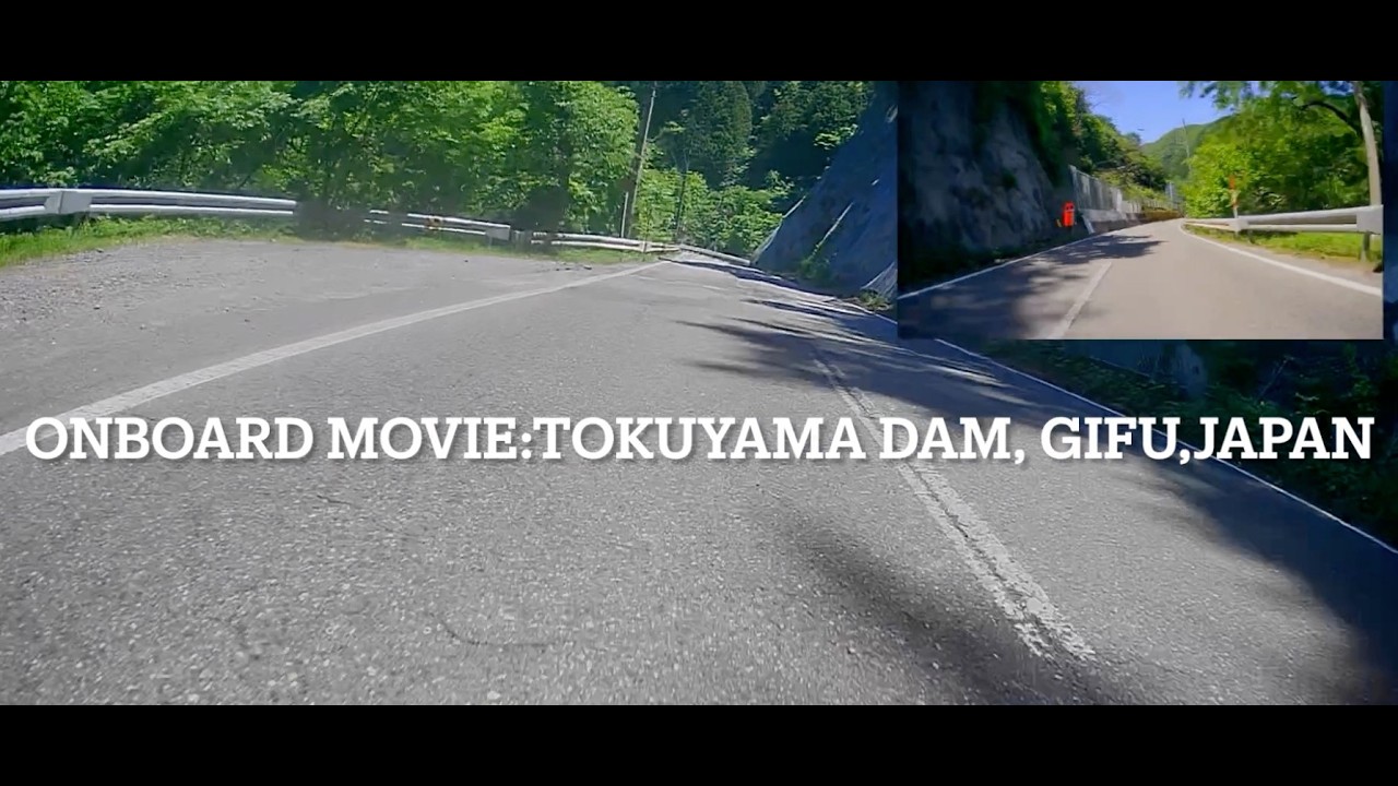 Onboard Movie : Tokuyama Dam Gifu, Japan : Ninja1000SX - YouTube