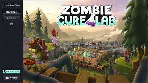 Zombie Cure Lab ( Strategy Base Building ) Gameplay Demo