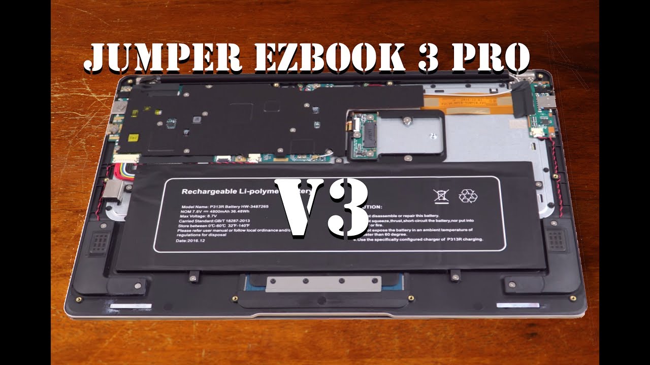 Jumper Ezbook 3 PRO V3 Review y duplicar la velocidad del eMMC