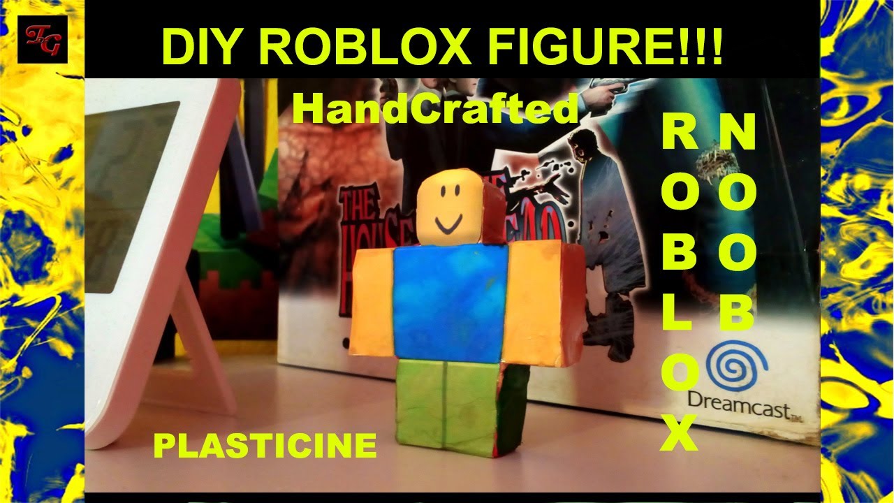 Diy Roblox Figures John Doe How To Make A Roblox Noob Figure