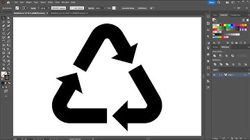 How to Draw a Recycle Symbol in Adobe Illustrator